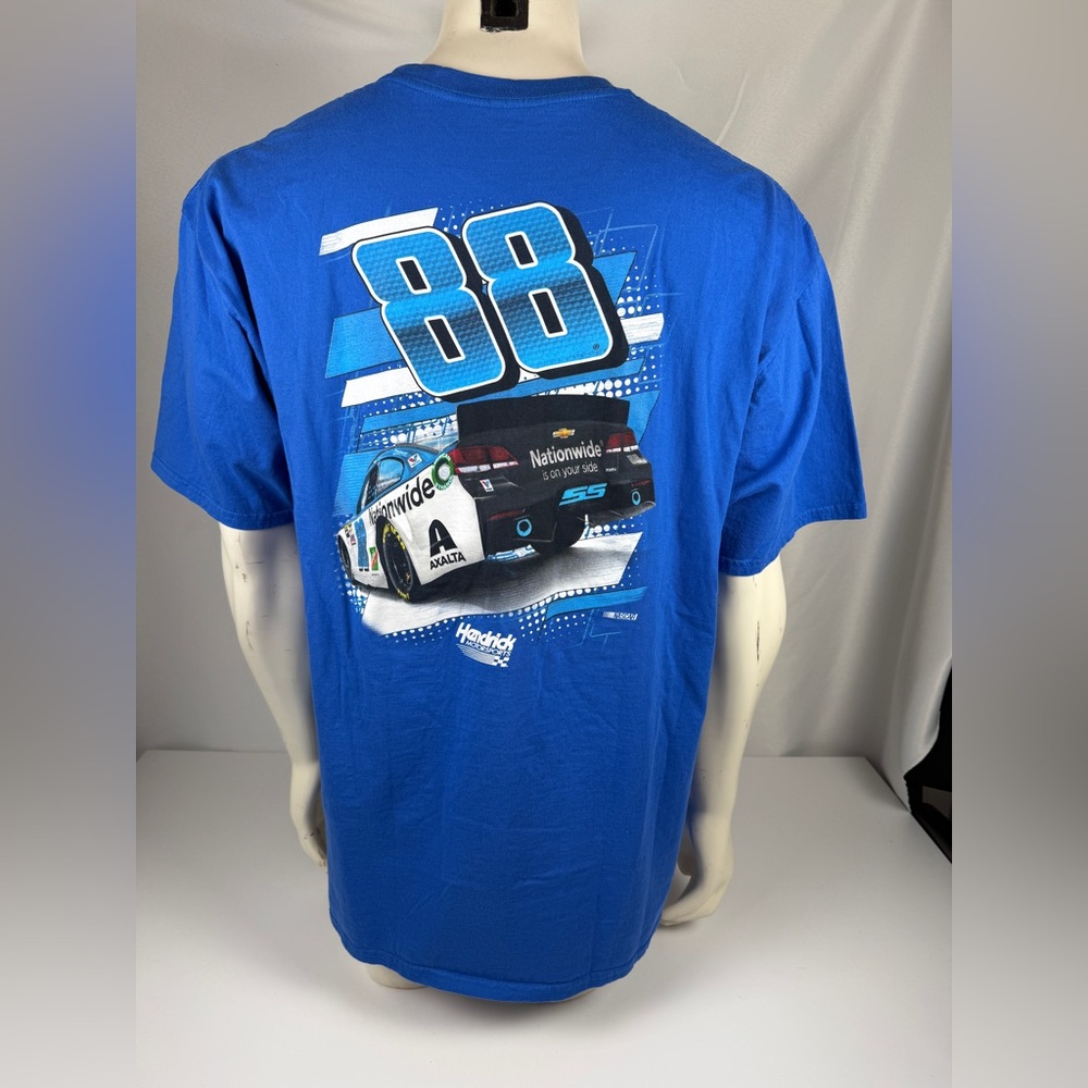 Dale Jr Hendrick nationwide blue xxl shirt